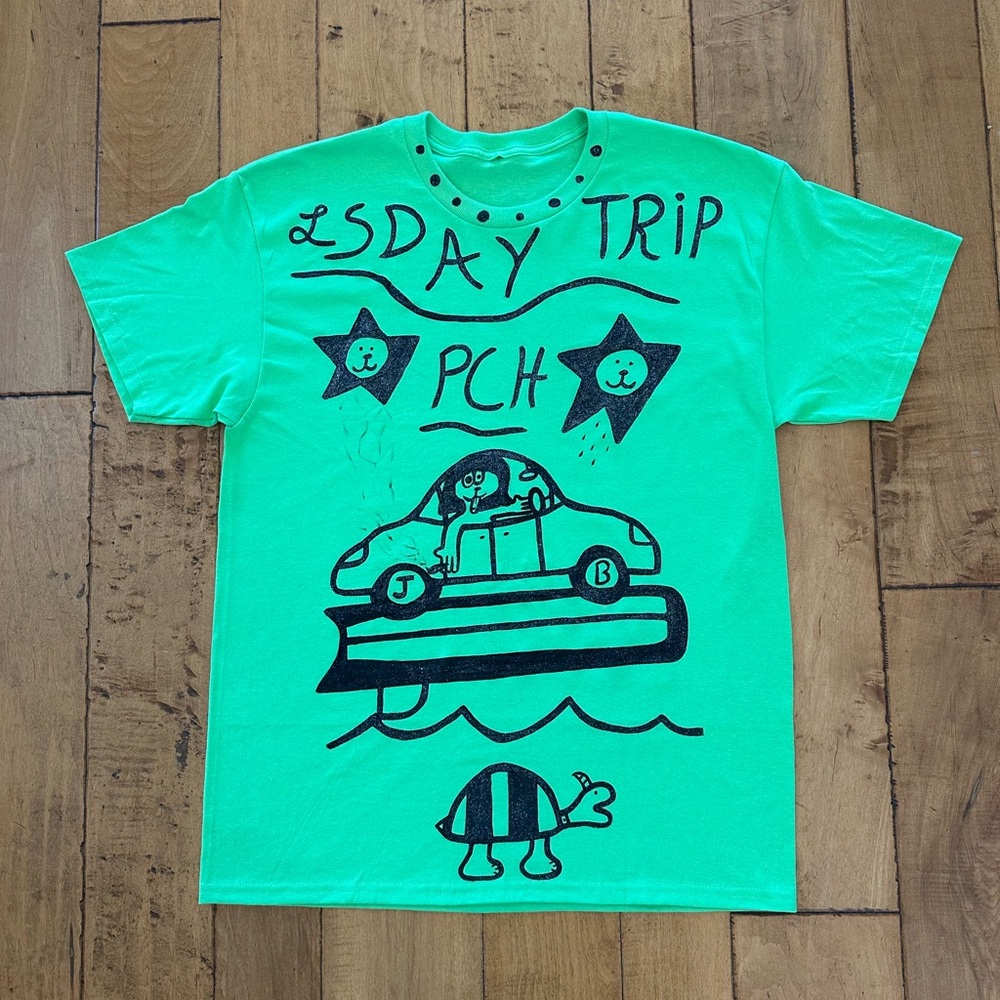 Graphic Tee with Day Trip Design